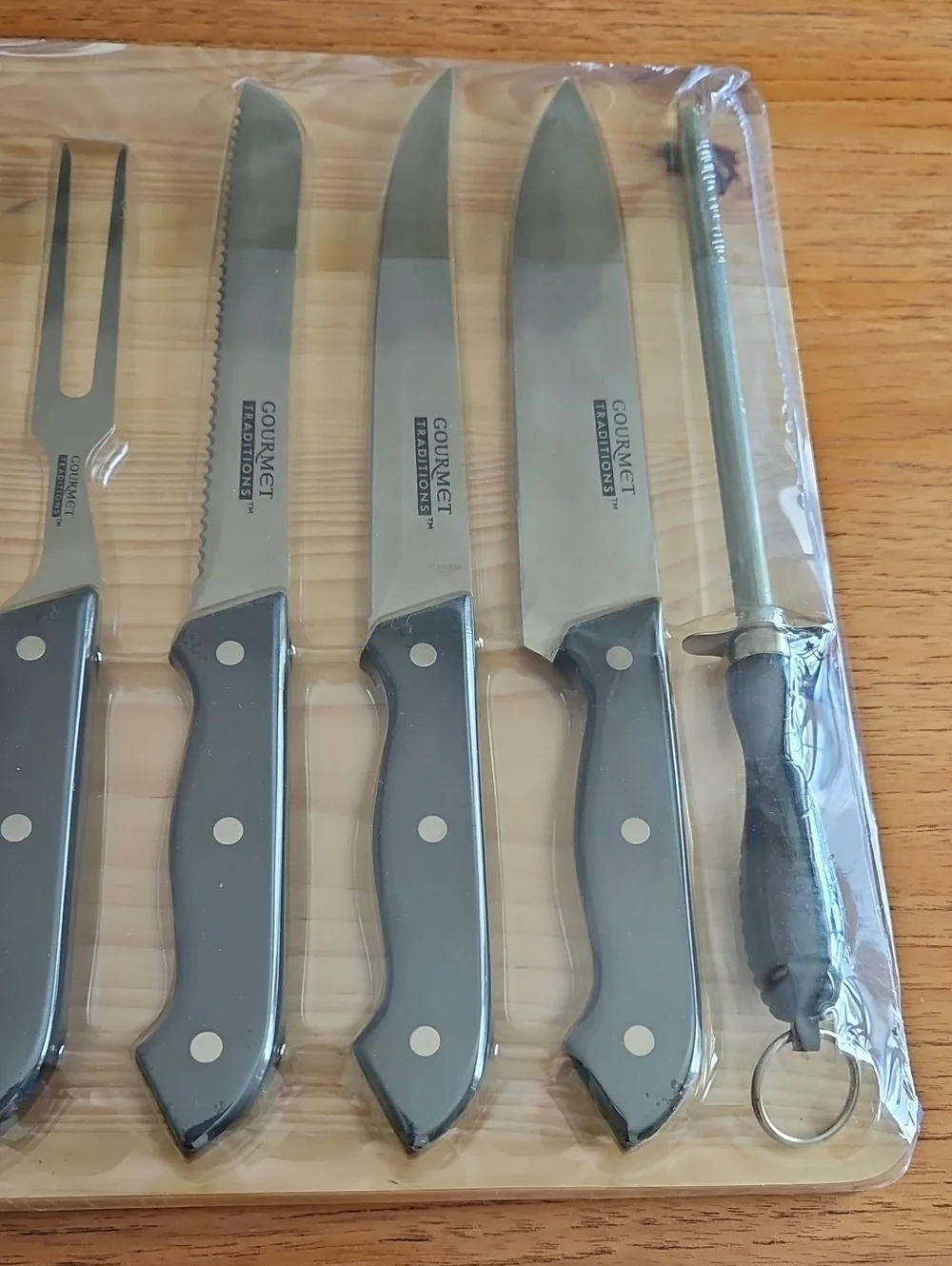 Gourmet Traditions 10 Piece Kitchen Knife Set